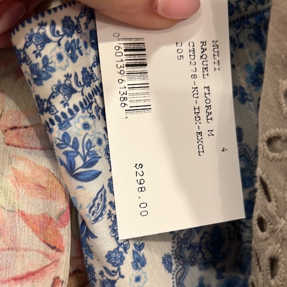 Intermix Raquel floral dress size 4 nwt - Picture 4 of 4